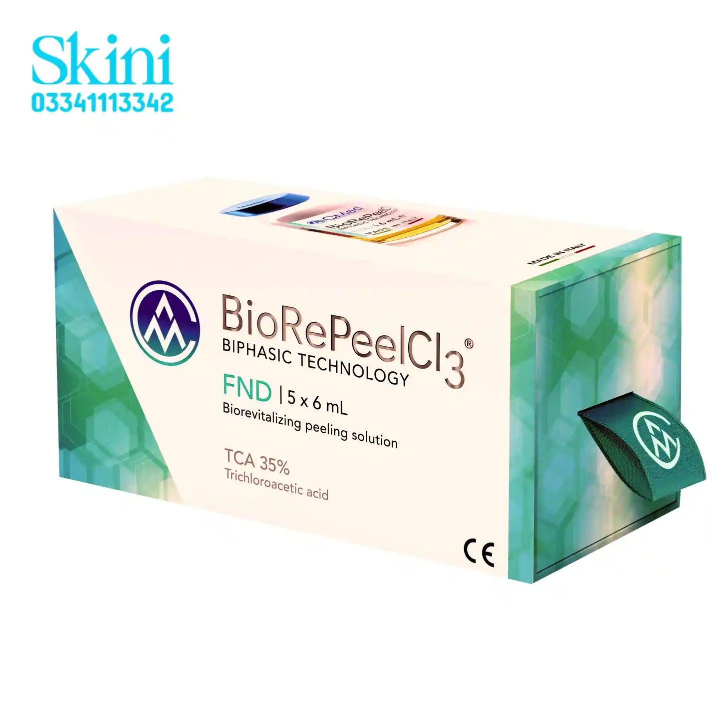 Bio Re Peel BioRePeelCL3 FND made in Italy Box (5 Vials)