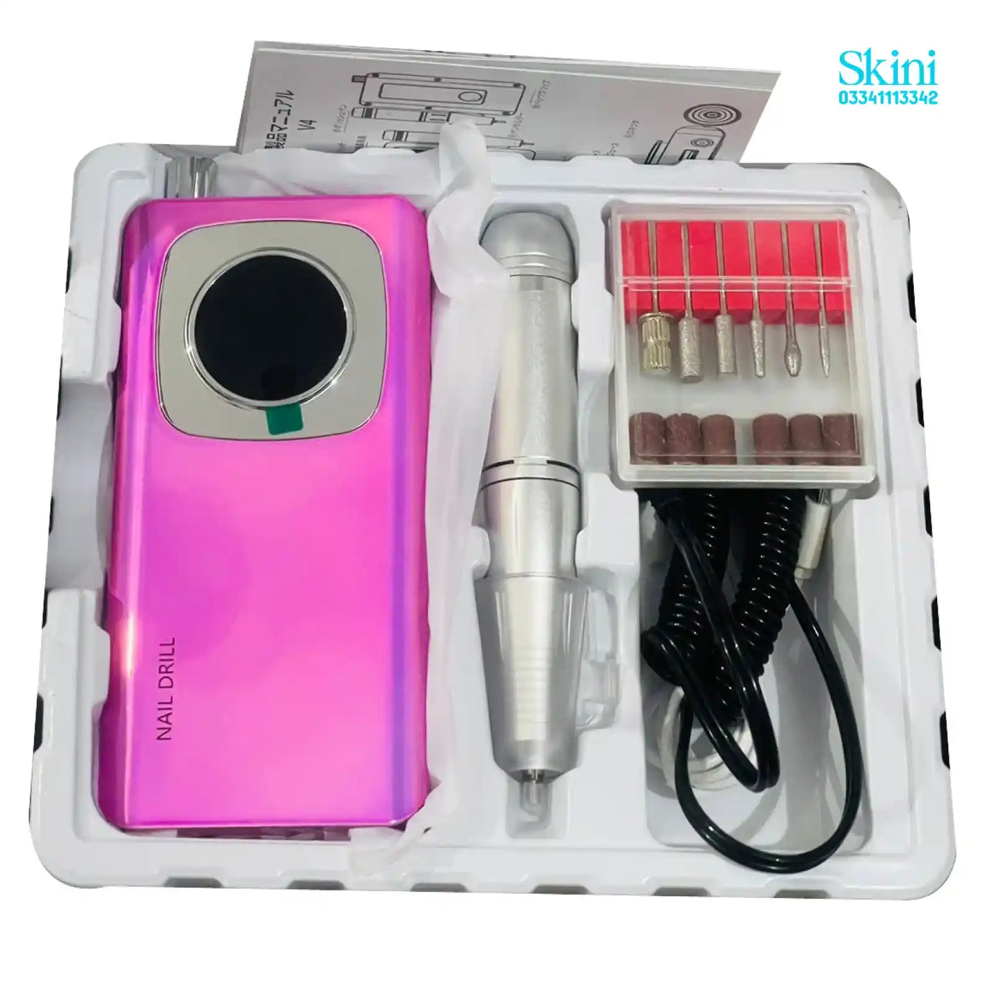 Rechargeable Nail Drill Machine for Acrylic Nails