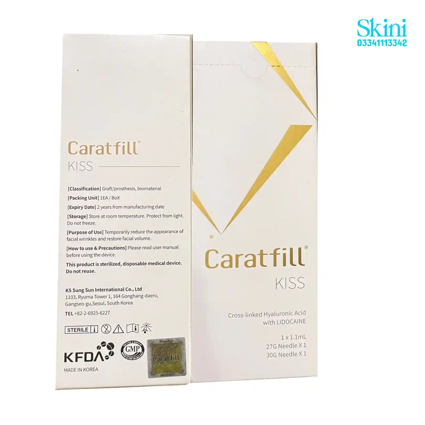 Caratfill Dermal Filler (KISS, SUB-Q, DEEP) – Premium Korean HA Fillers Caratfill KISS