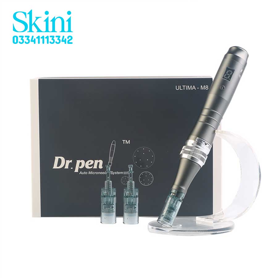 Dr Pen M8 Advance Micro-needling pen with 2 needles