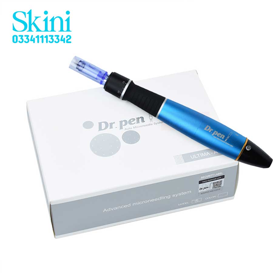 Dr pen A1w Micro needling wireless pen with 2 needles/cartridges