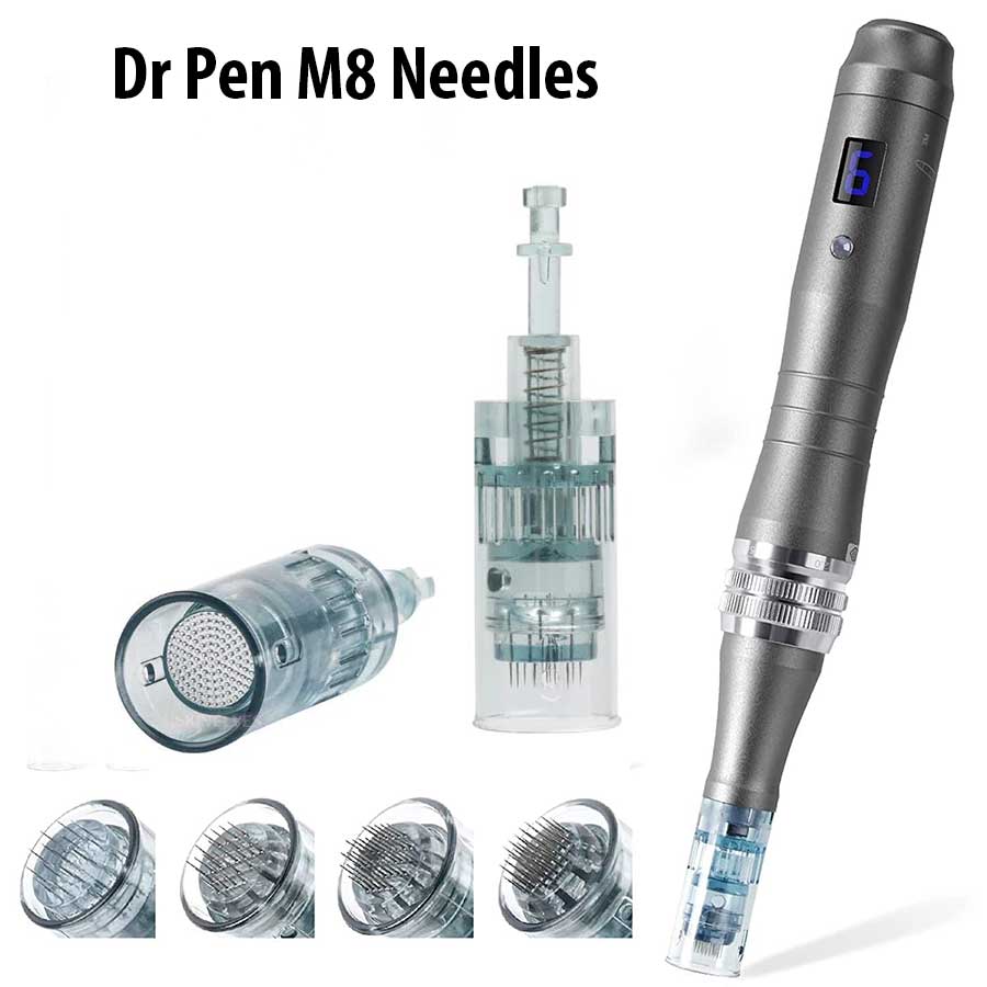 Dr Pen M8 Advance Micro-needling pen with 2 needles