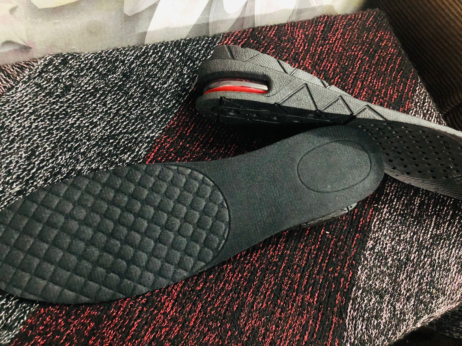 Black Height Increase Sole