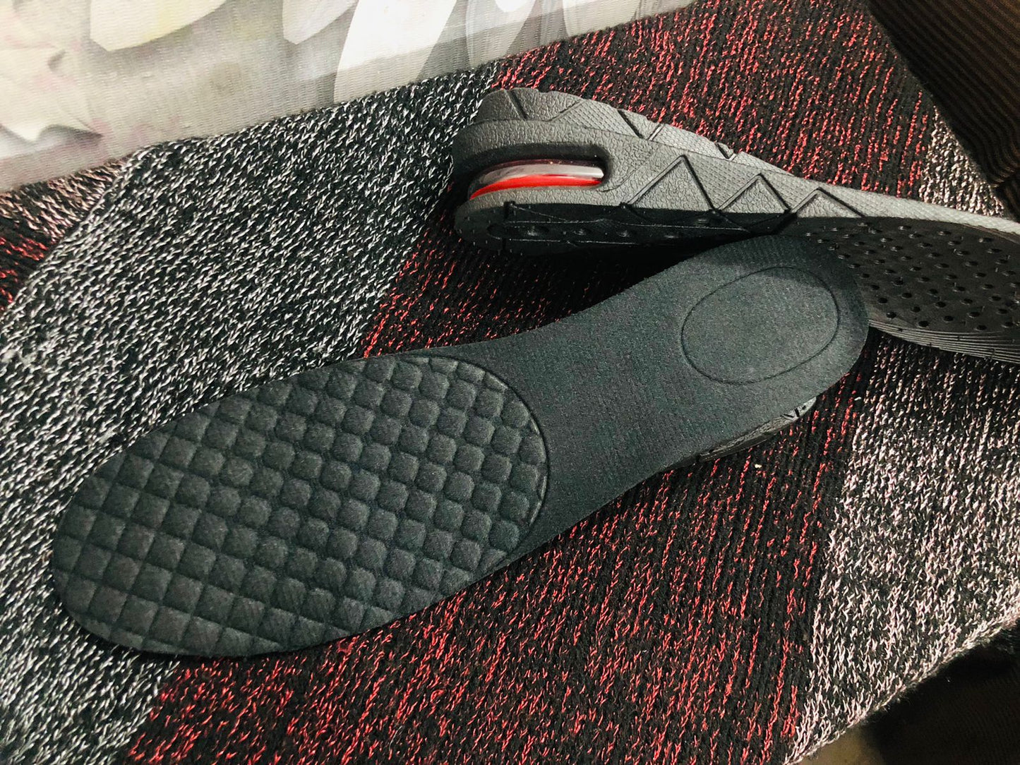 Black Height Increase Sole