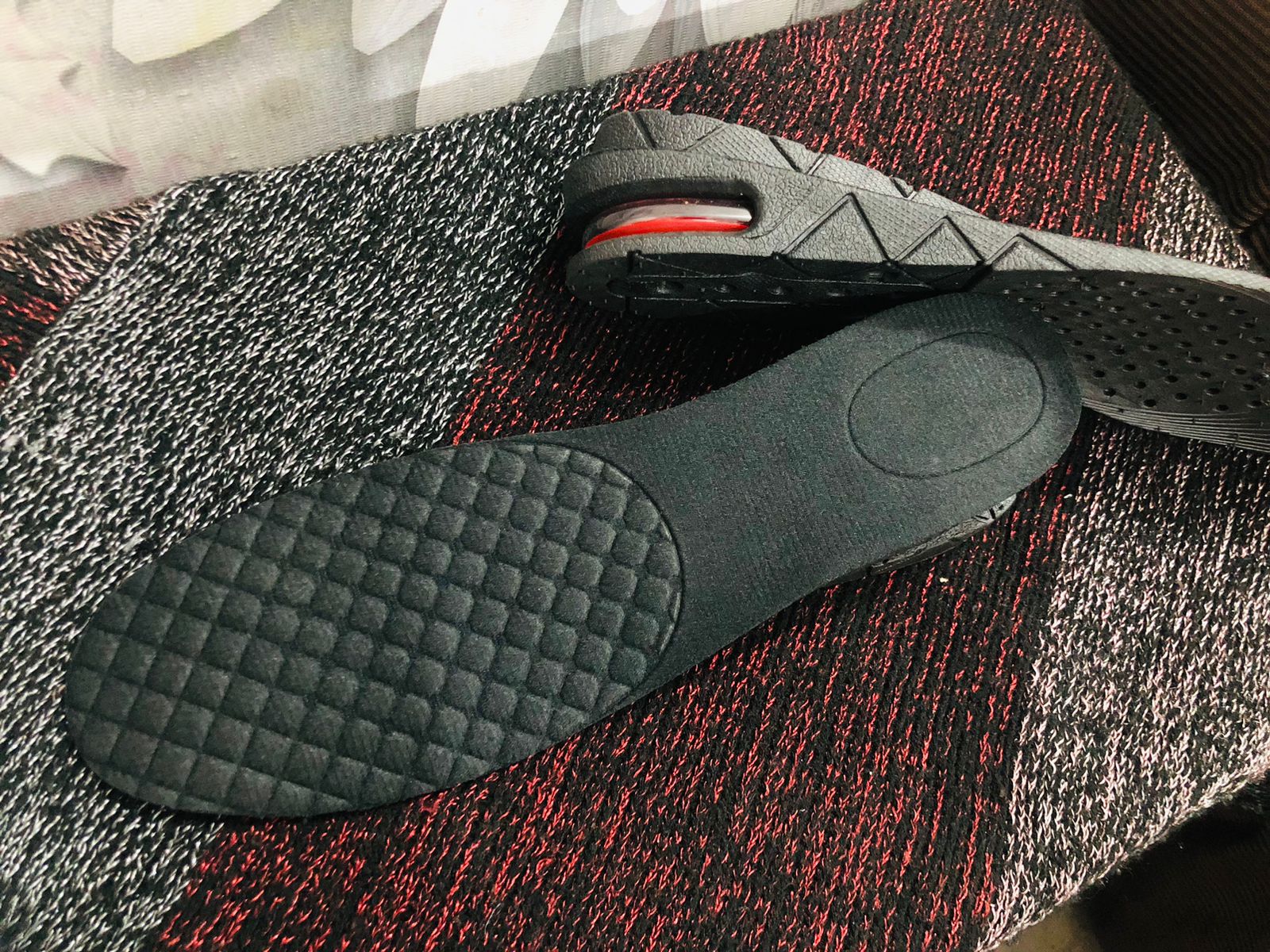 Black Height Increase Sole