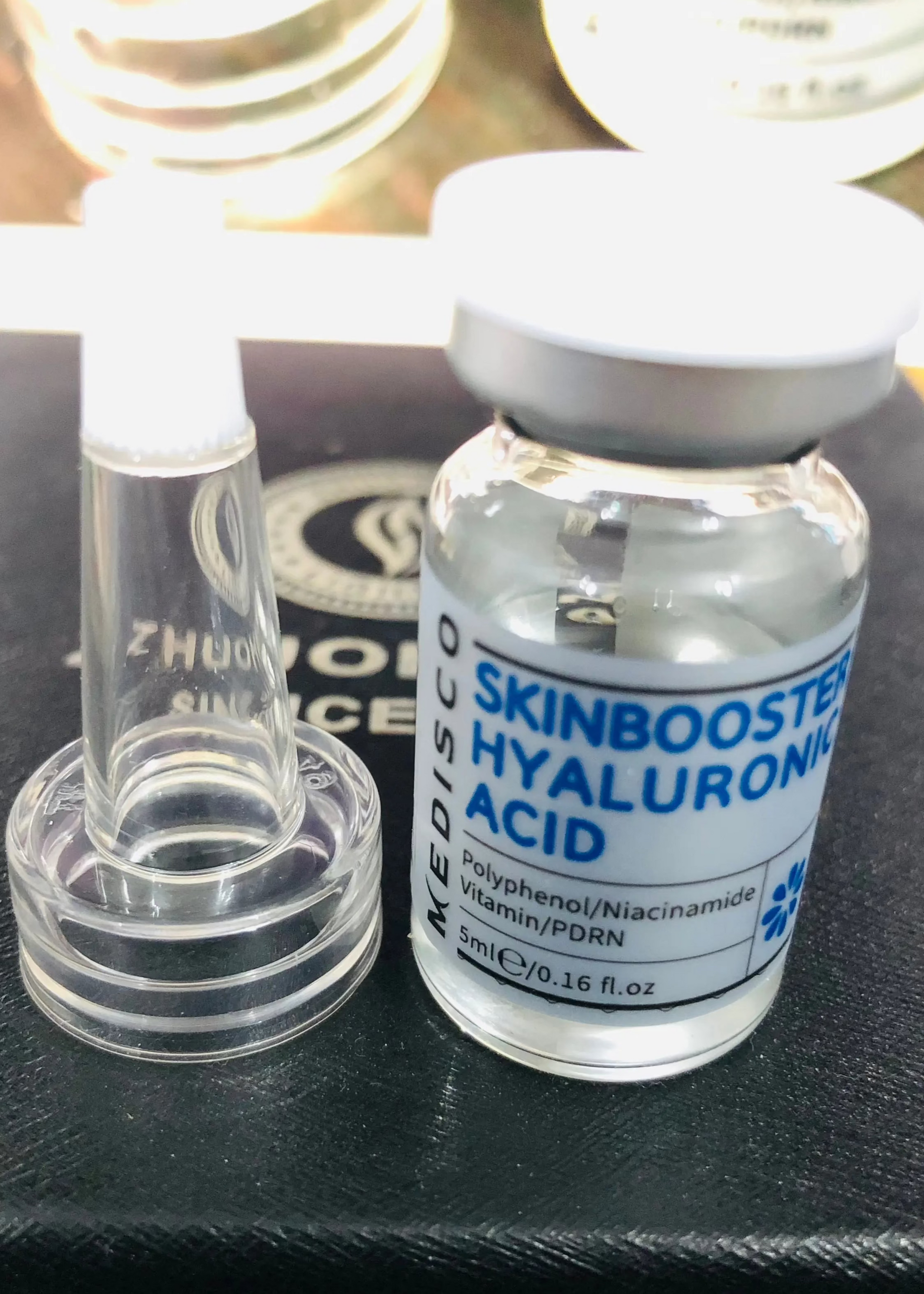 Hyaluronic acid skin booster