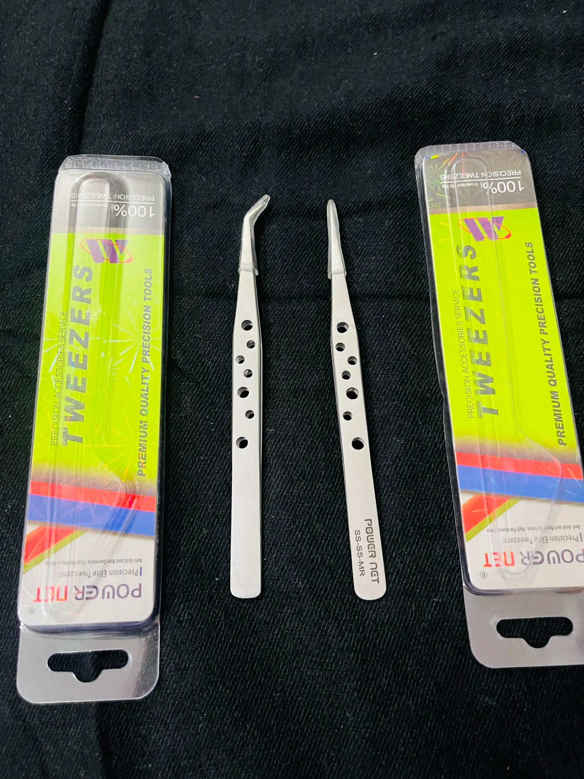 Premium Tweezers Set For eyeLash