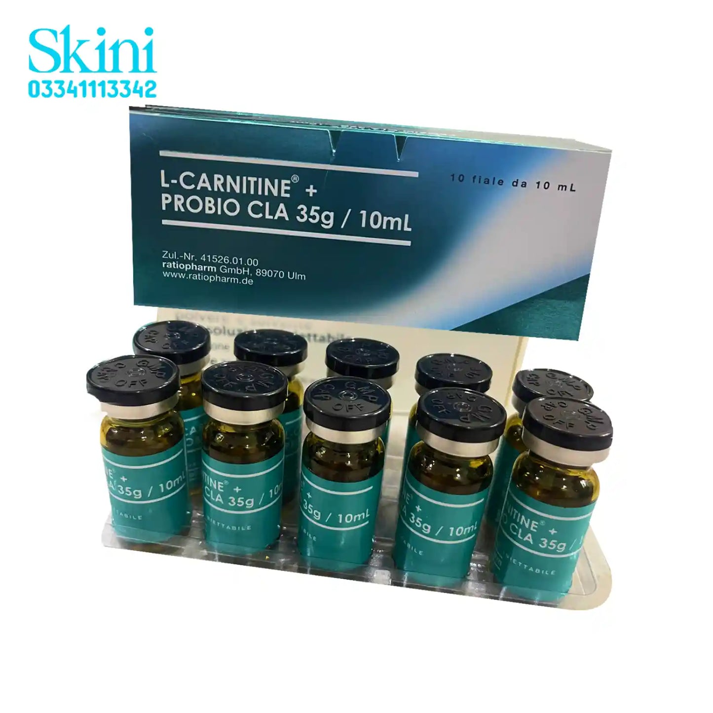 L Carnitine + PROBIO CLA 35g/10 ml Effective Fat Burner & Metabolism Booster