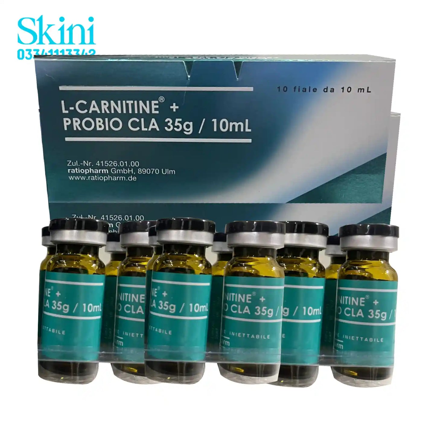 L Carnitine + PROBIO CLA 35g/10 ml Effective Fat Burner & Metabolism Booster