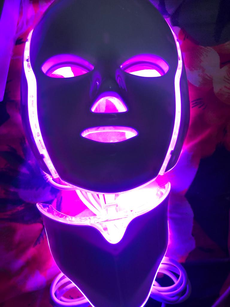 LED Face mask With Neck