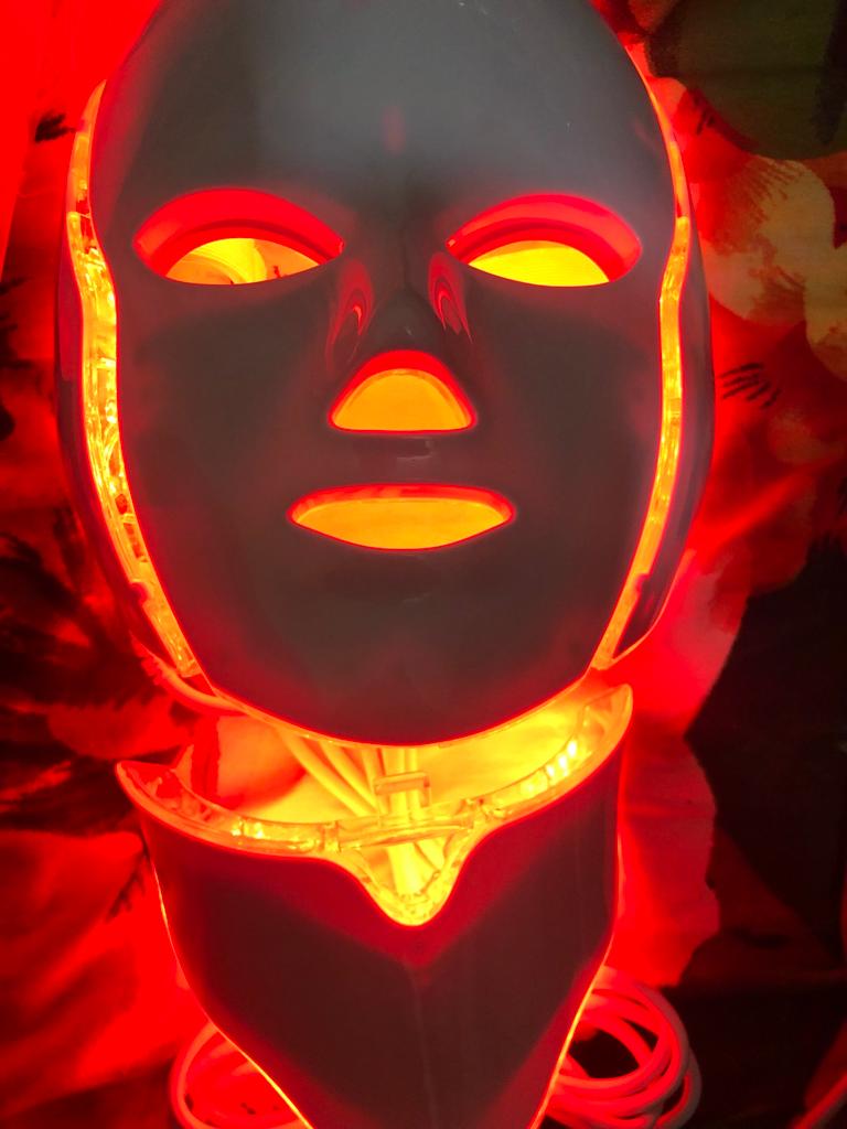 LED Face mask With Neck