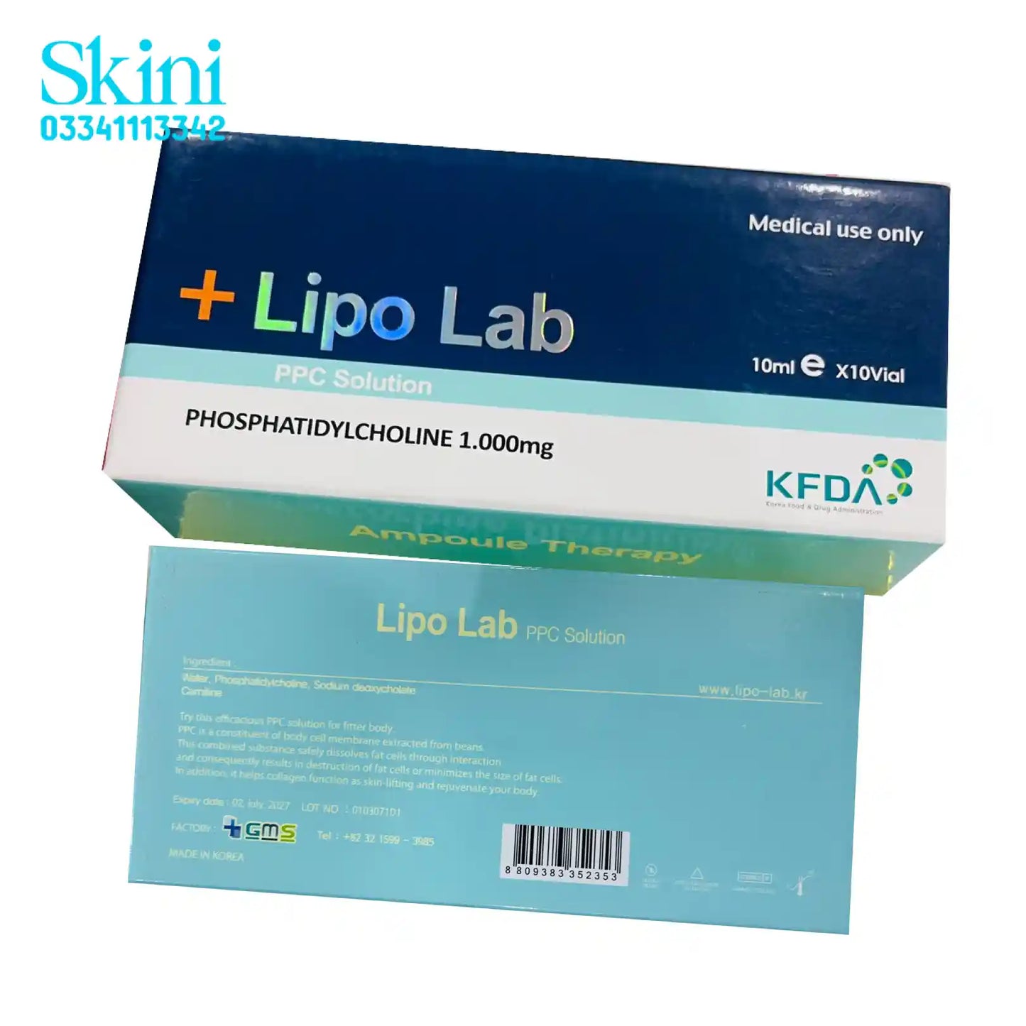 Lipo Lab PPC Solution phosphatidylcholine 1.000mg