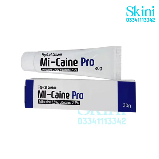 Mi-Caine Pro Numbing Cream Tube 30g Lidocaine 2.5%