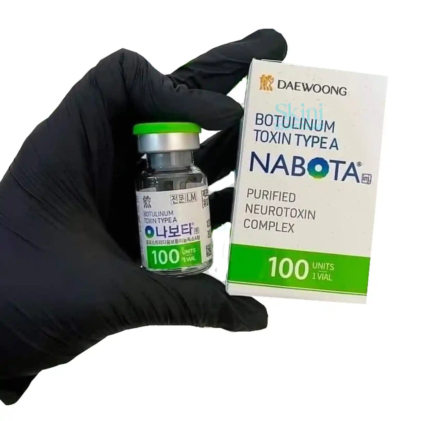 Botulinum Toxin Type A 100 Units Vial Nabota inj Purified Neurotoxin Complex