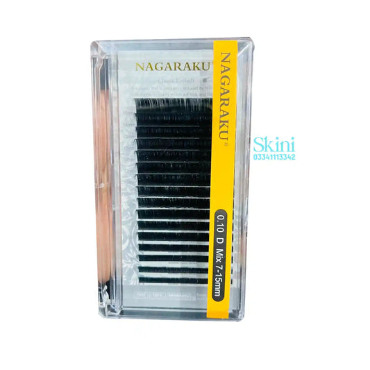 Nagaraku Classic Mix Lash Rack 0.10 D 7mm-15mm