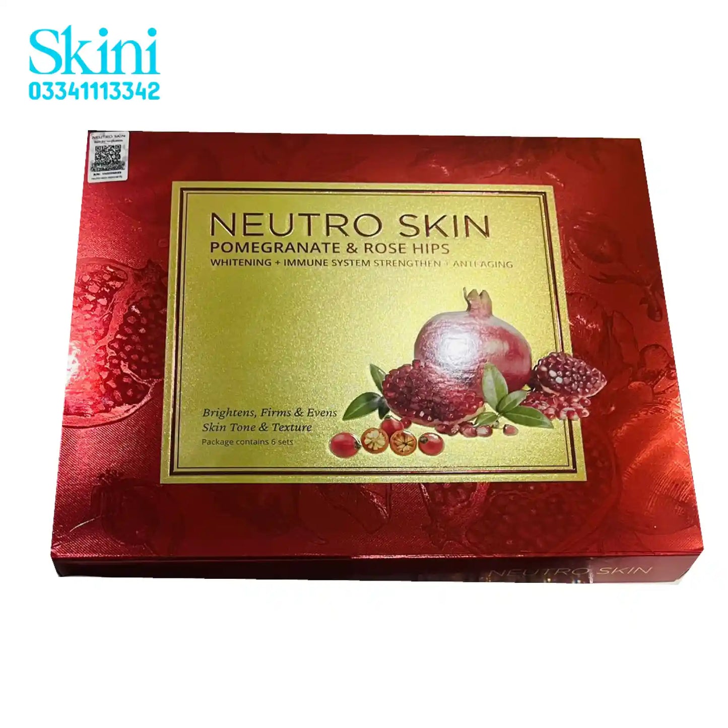 Neutro Skin Pomegranate & Rose Hips Whitening injections