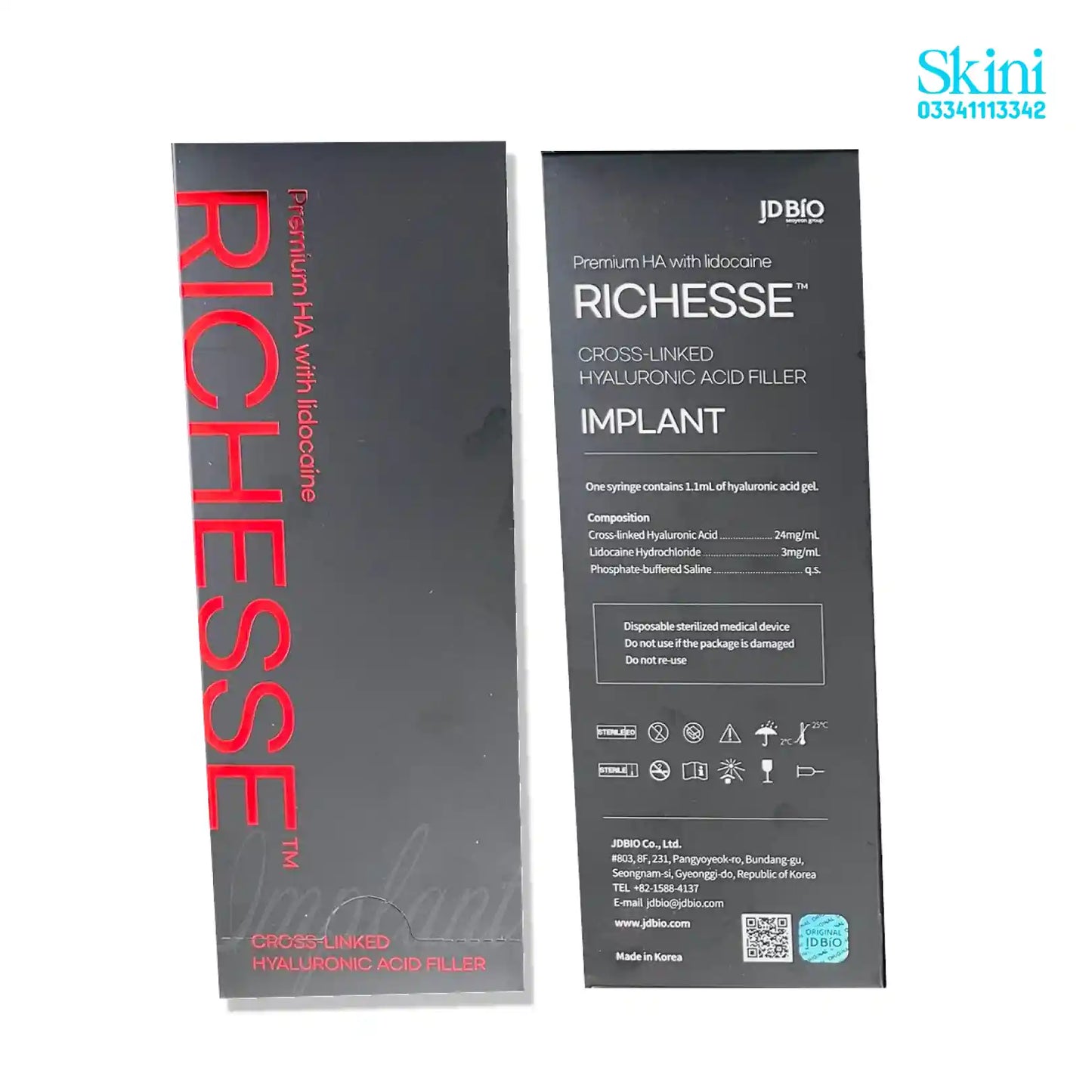 RICHESSE Premium HA With Lidocain - Made in Korea IMPLANT