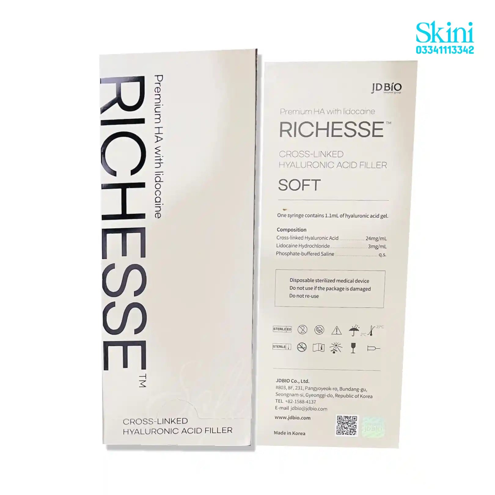 RICHESSE Premium HA With Lidocain - Made in Korea SOFT