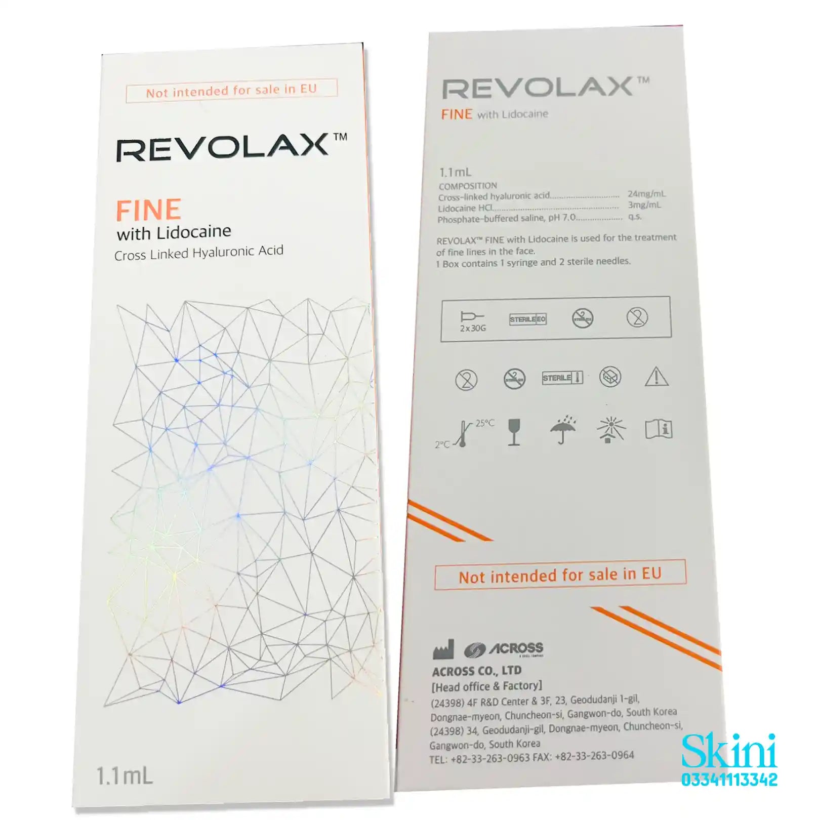 Revolax Dermal Fillers HA - Made in Korea