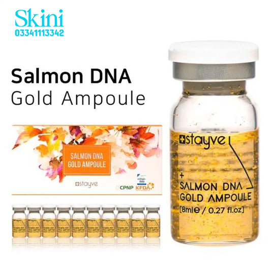 Original Salmon DNA Gold Ampoule Stayve Booster Serum Korean