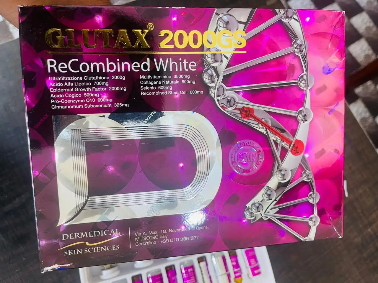 Glutax 2000GS ReCombined White Injection