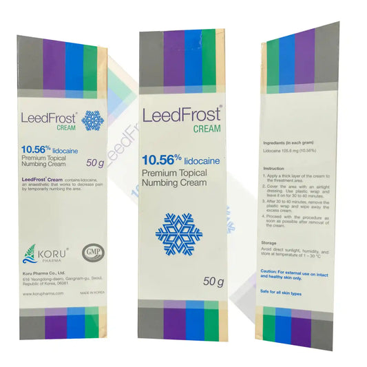 LeedFrost 10.56% Lidocaine Numbing Cream